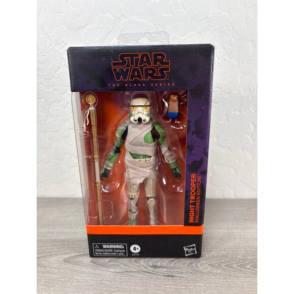 Star Wars The Black Series Night Trooper (Halloween 2025 Edition) 6" Figure NIB - Picture 1 of 4